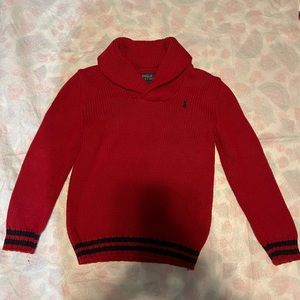 Size 6 Boys ralph Lauren sweater